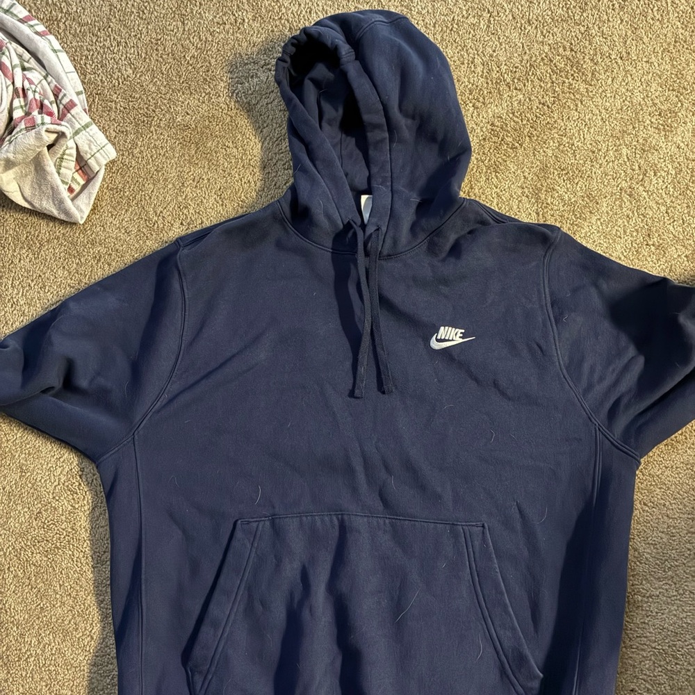 Nike  Navy Blue  Hoodie